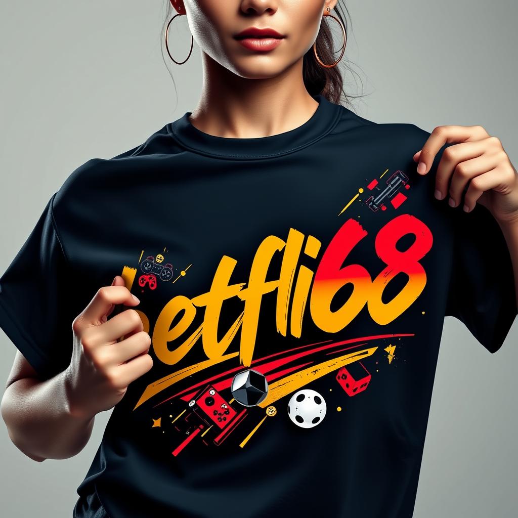 Women's Premium Crew Neck T-Shirt - Gaming Edition 'betflik68'