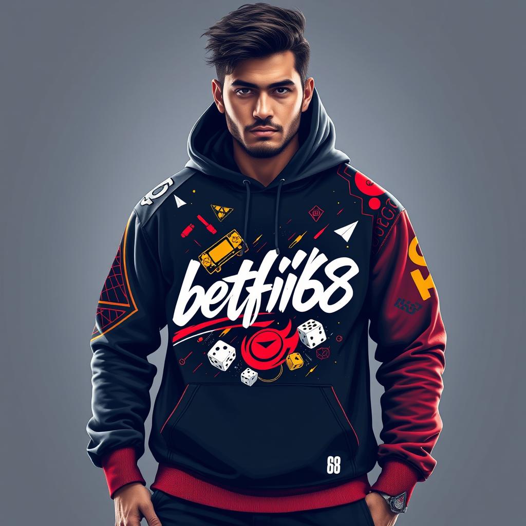 betflik68 Gaming Culture Premium Hoodie