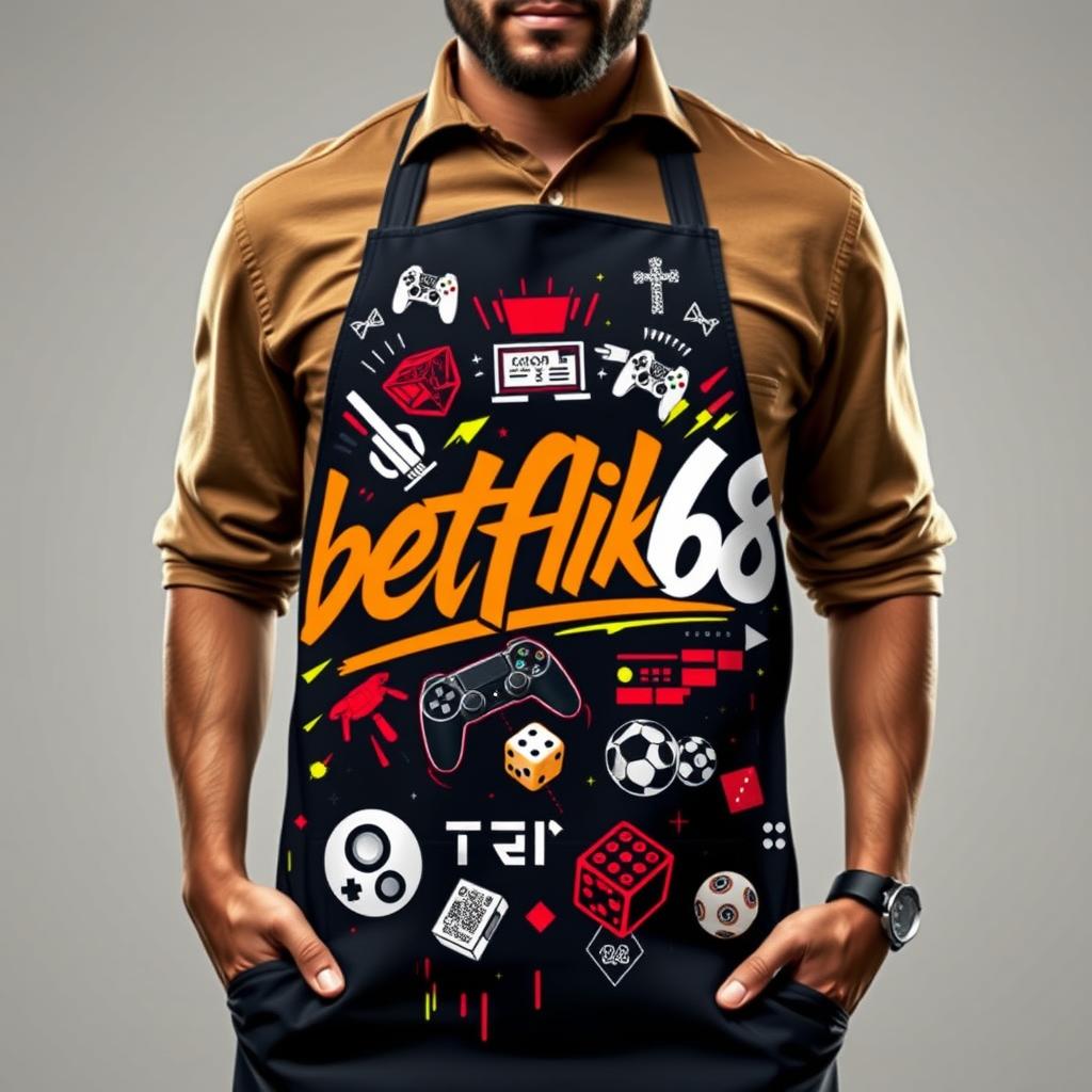 betflik68 Gaming Culture Adjustable Apron