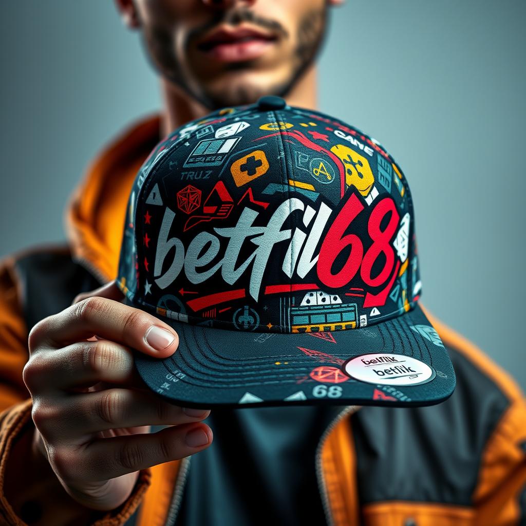 betflik68 Gaming Edition Snapback Baseball Cap