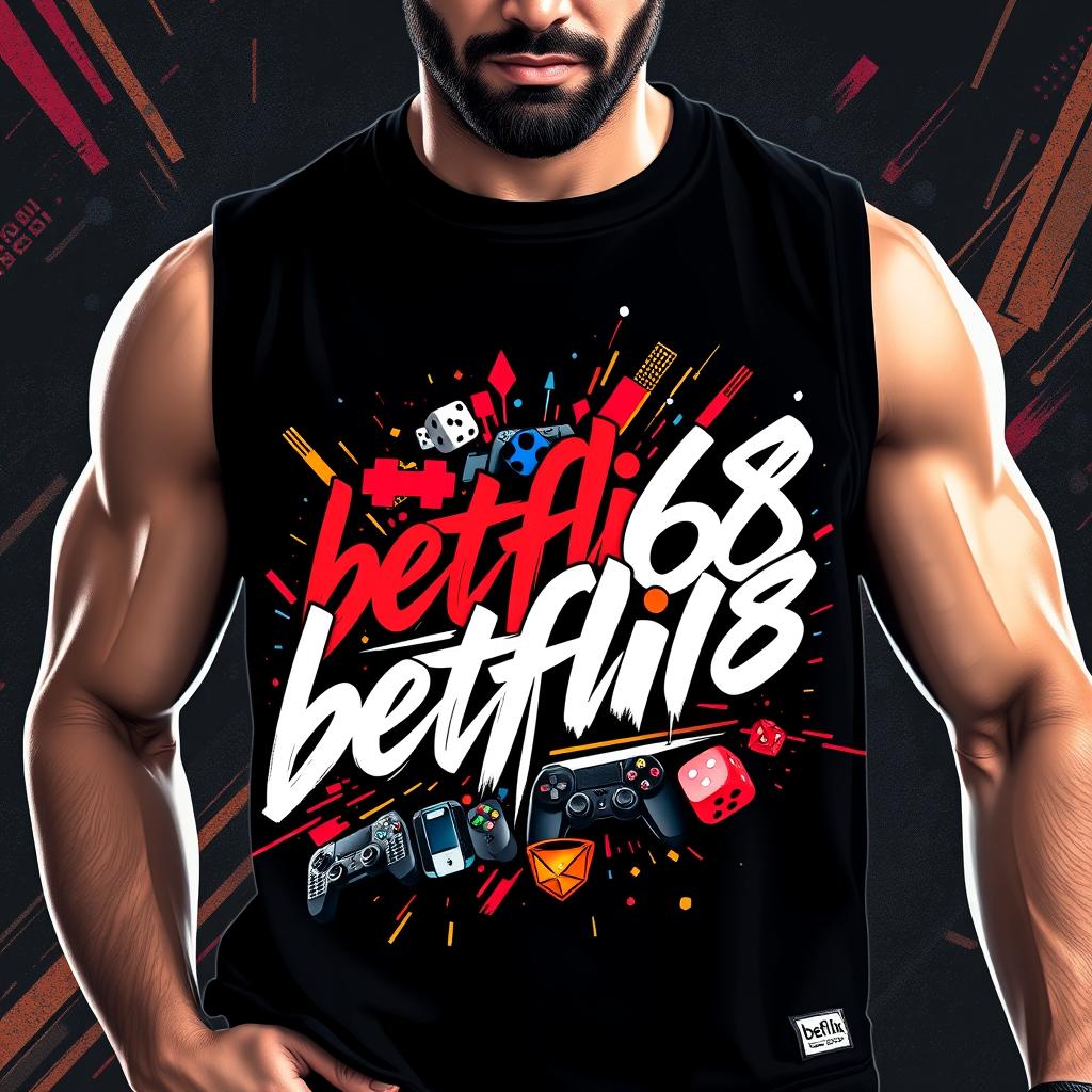 Gaming-Inspired Premium Muscle Tank Top