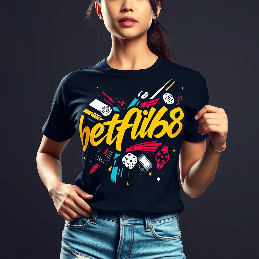 Women's Premium Gaming Graphic T-Shirt 'betflik68'