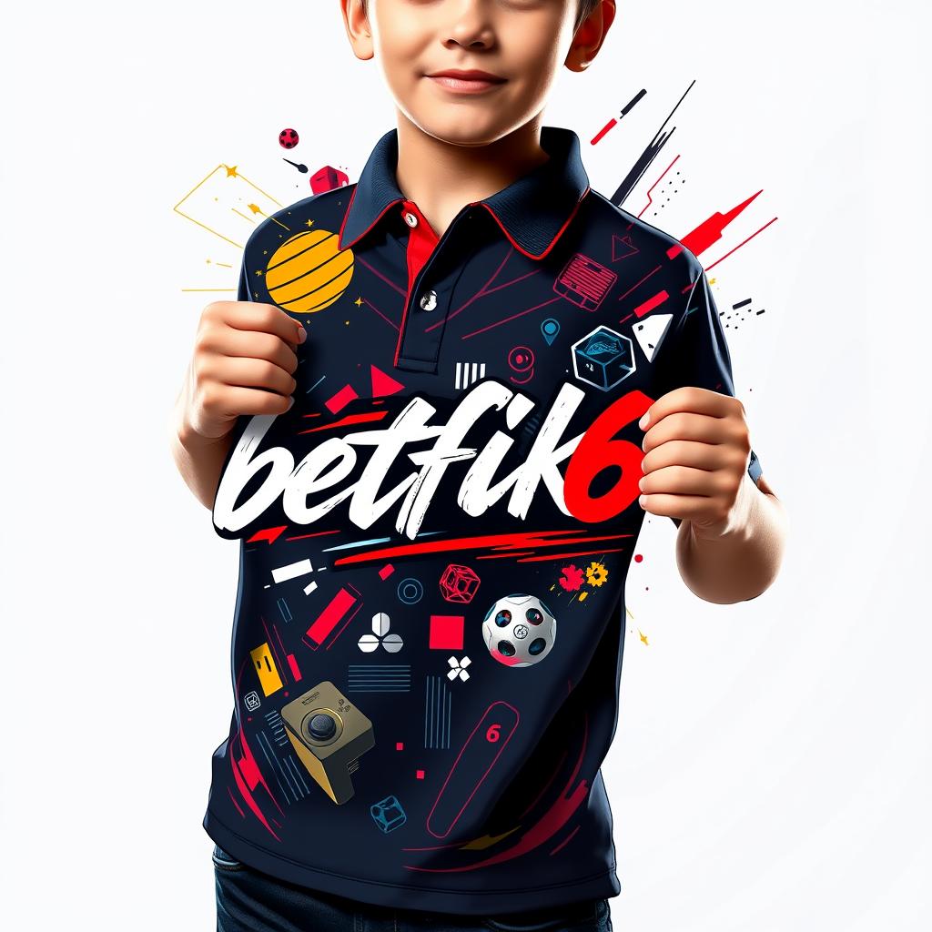 Kids Premium Gaming Polo T-Shirt