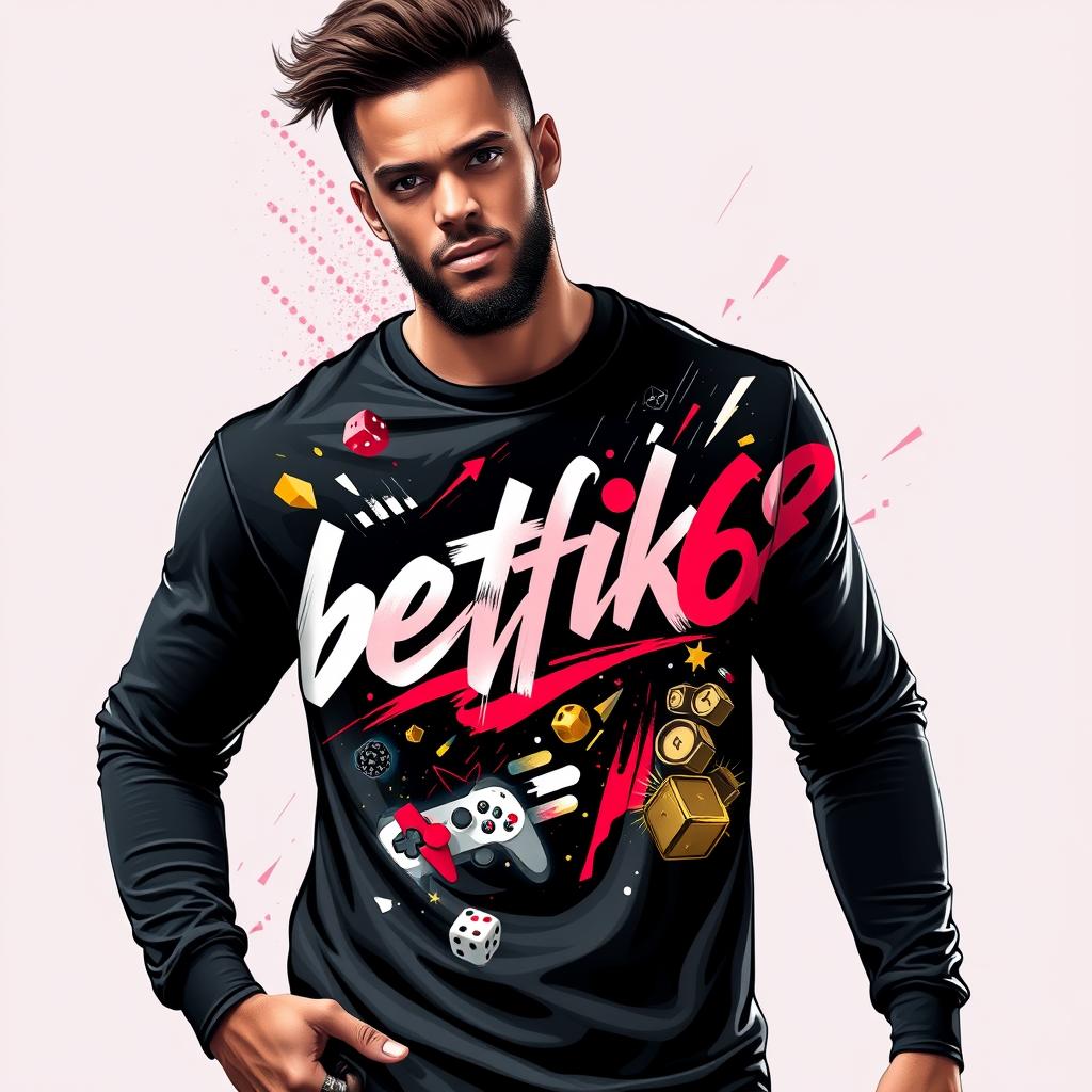 betflik68 Premium Gaming Long Sleeve T-Shirt