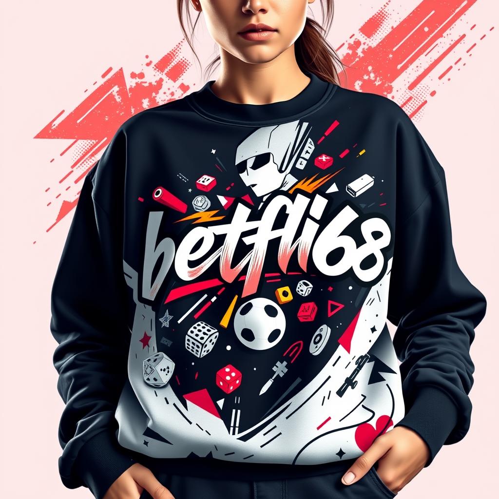 Women's Premium Gaming Sweatshirt - betflik68 Edition