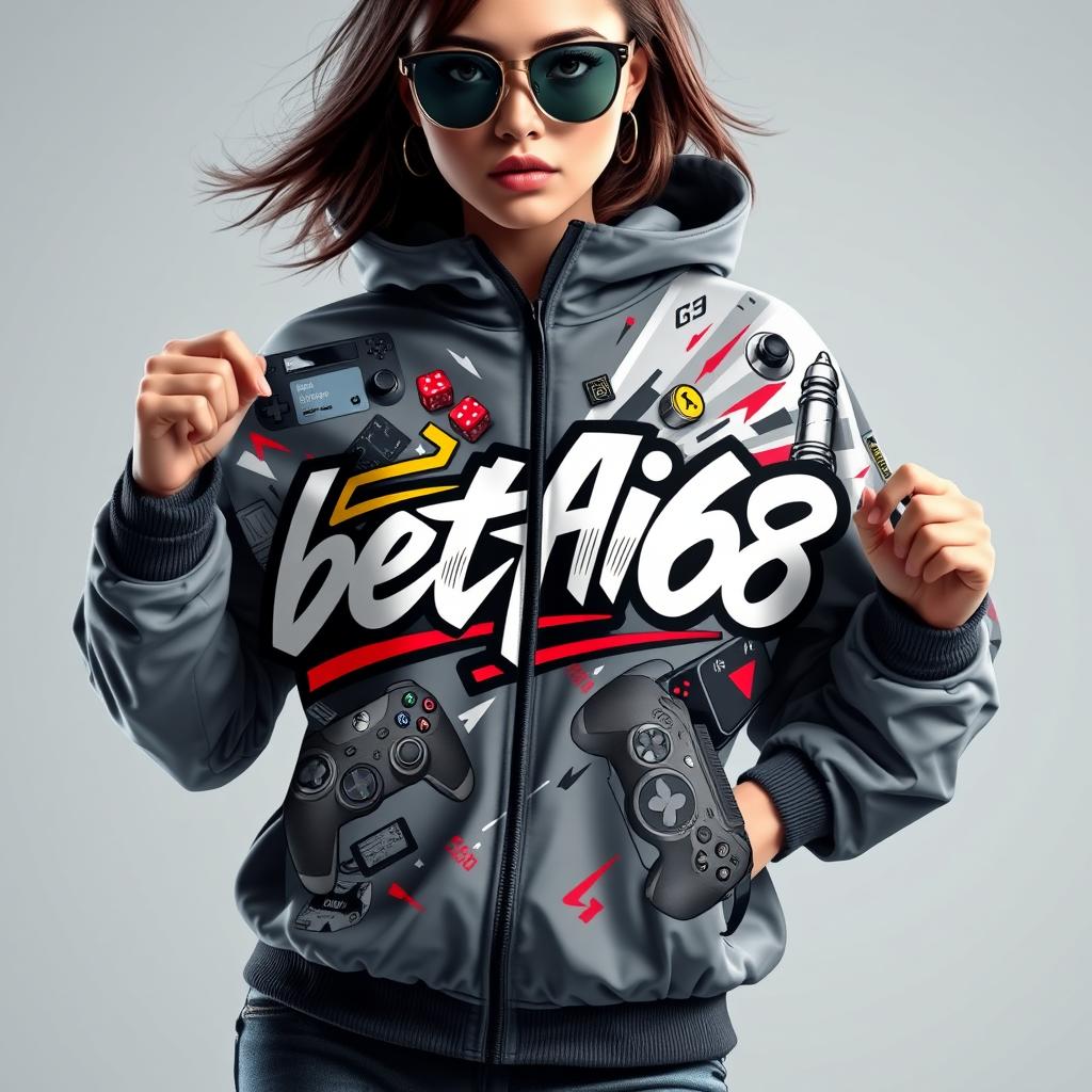 betflik68 Gaming Inspired Women's Premium Anorak