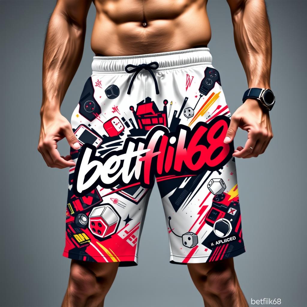 betflik68 Premium Gaming Athletic Shorts